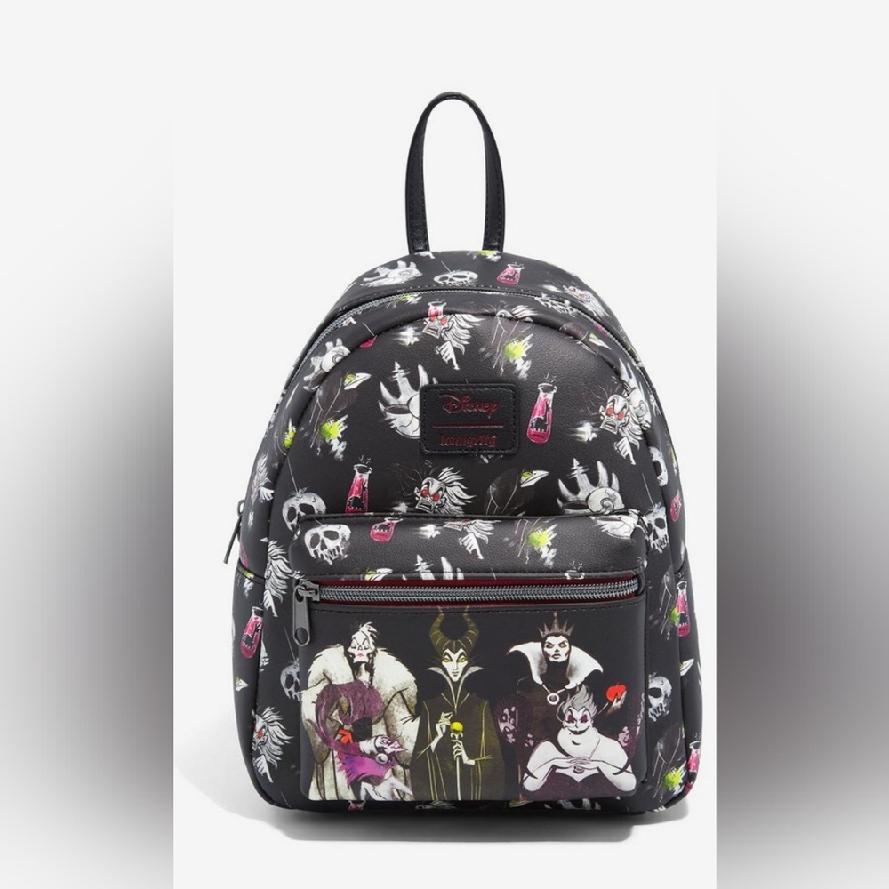 New Loungefly Disney Villains Backpack
